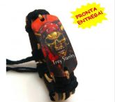 Pulseira couro (Pirata)